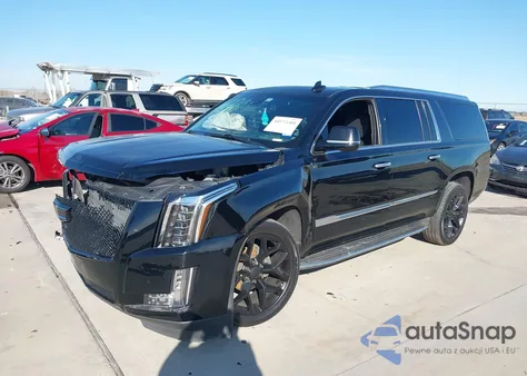 2016 Cadillac Escalade Esv Platinum z USA, uszkodzony, nr VIN 1GYS3KKJ7GR409467